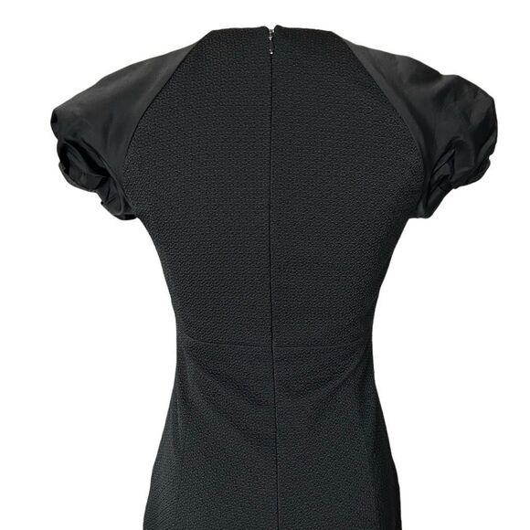 Etro Midi Velvet Trim Dress Black Size 40 IT 4 US workwear office event - Picture 3 of 6